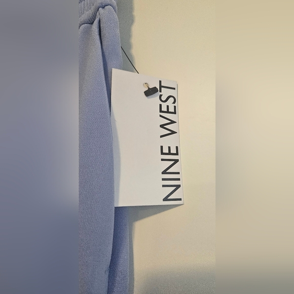 Light Blue Drawstring Pants - Picture 2 of 6